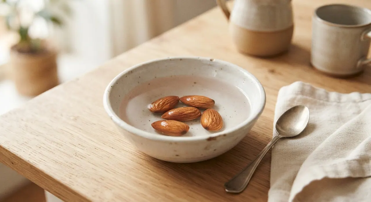 5 semillas de almendra