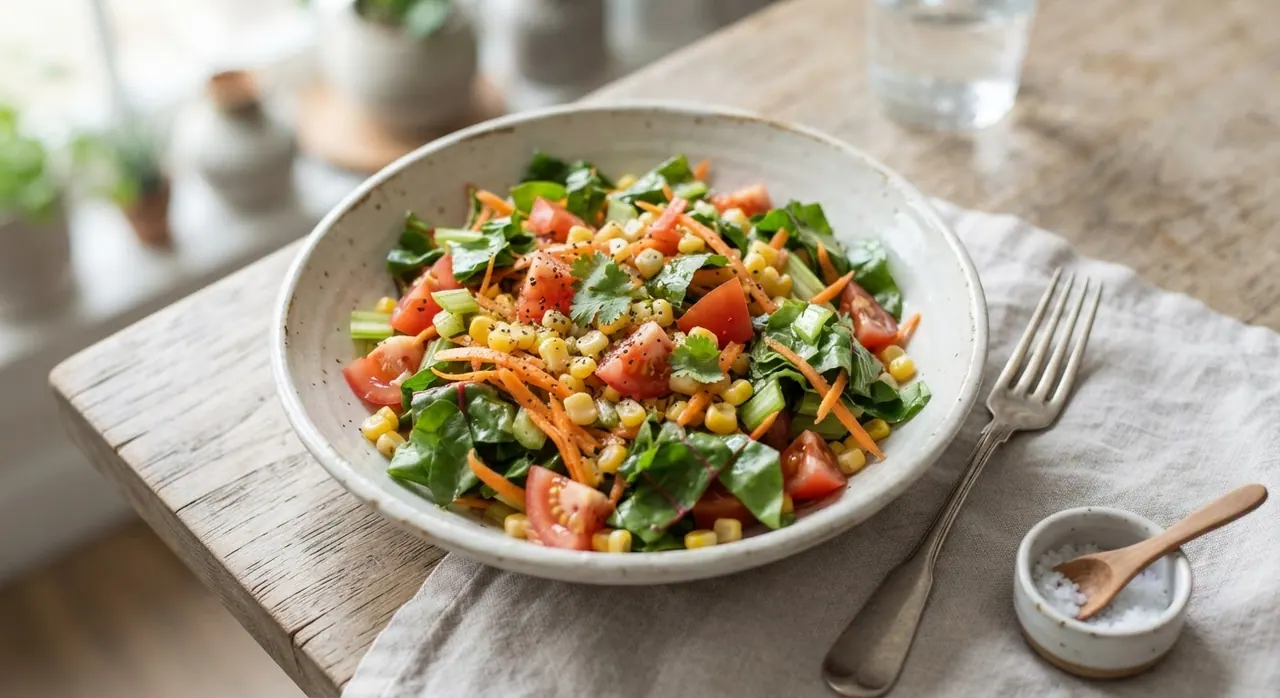 Ensalada de acelgas y verduras