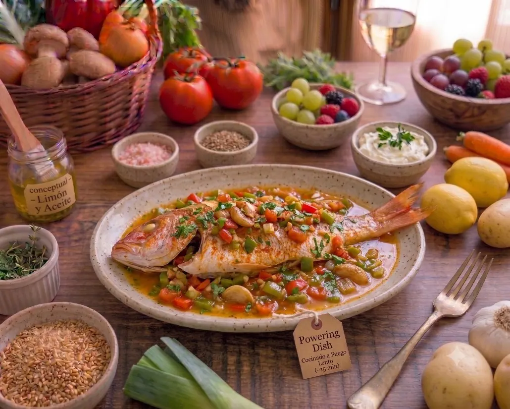 Huachinango en salsa