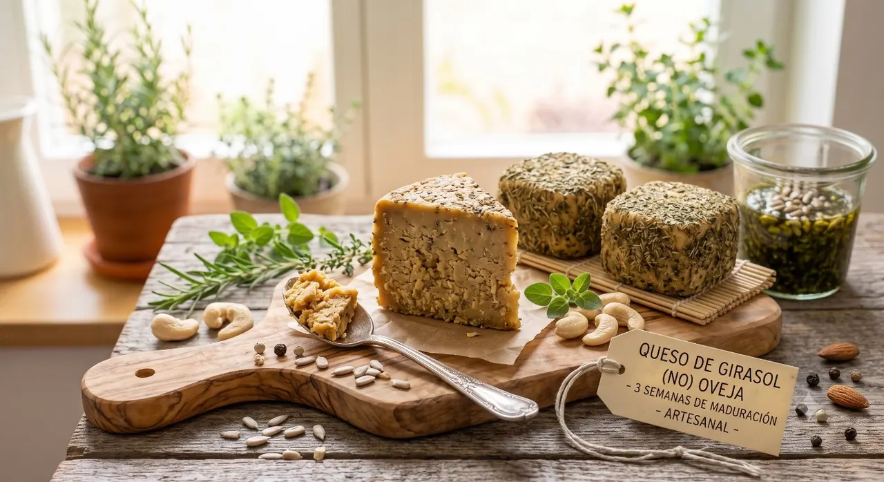 Queso de (no) oveja vegano