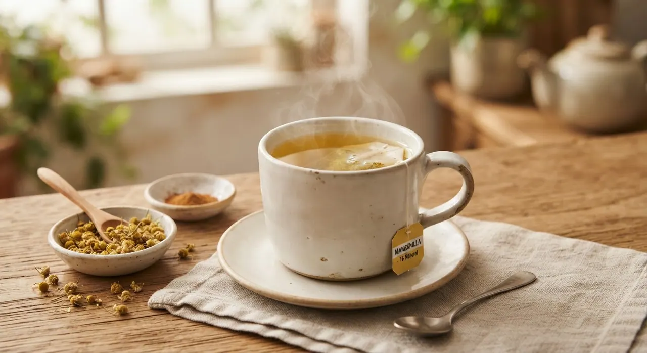 Té de manzanilla