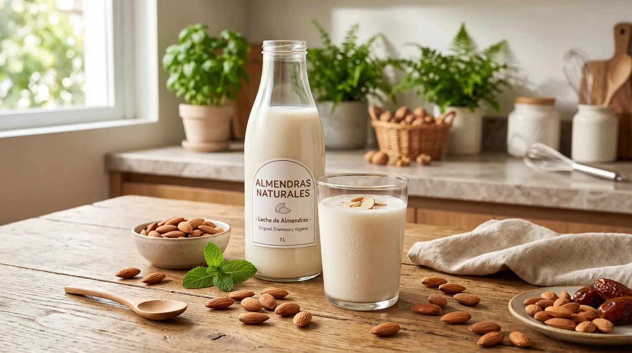 Leche de almendras
