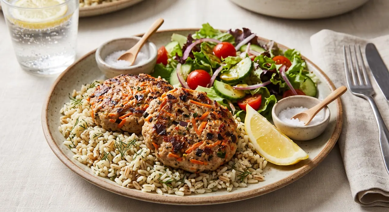 Pilaf Pavo Patty