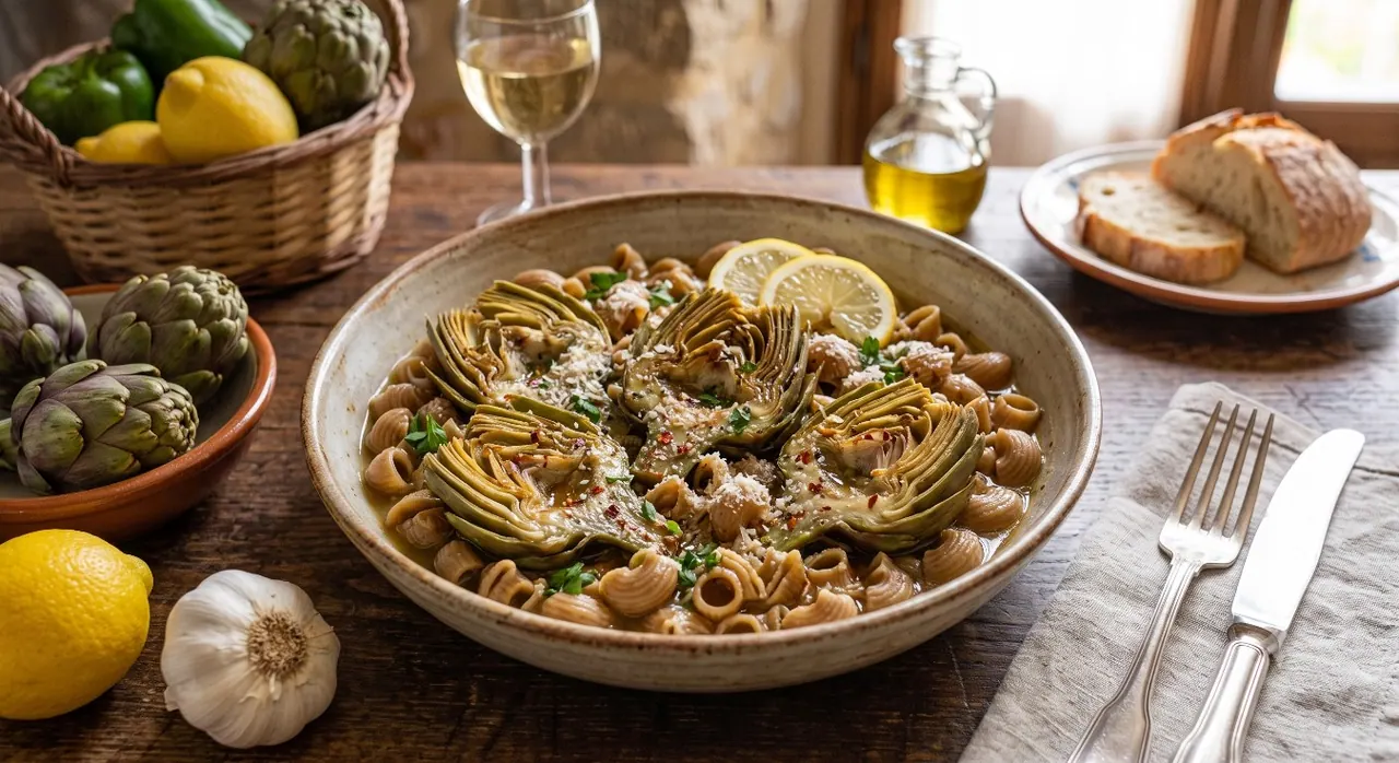 Alcachofas a la Italiana