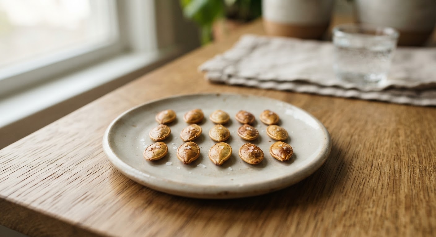Pepitas de calabaza tostadas