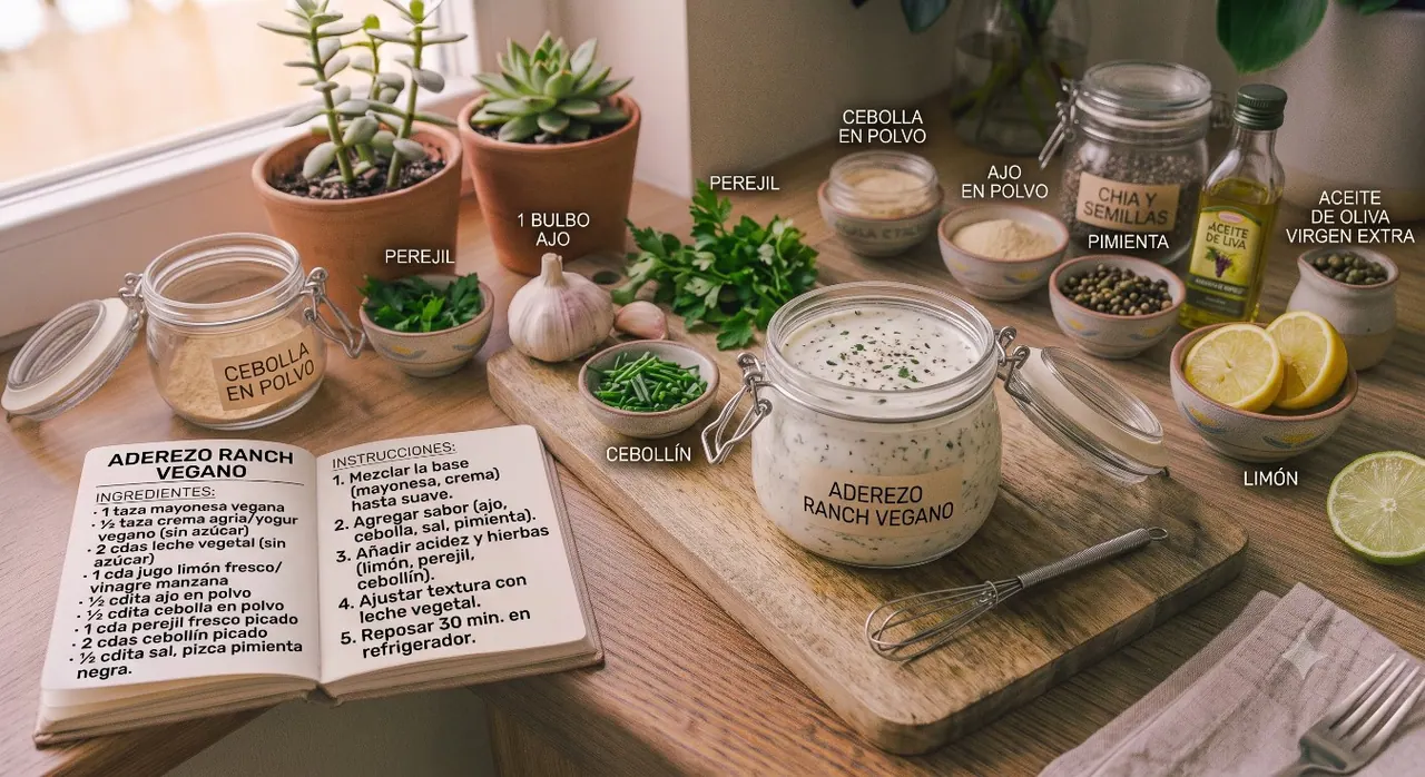 Aderezo Ranch Vegano 1