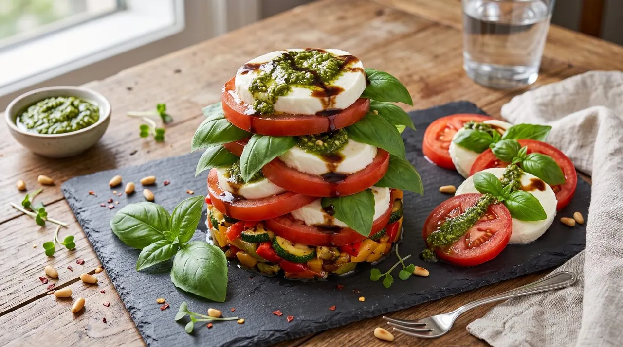 Sándwich de Pesto Vegetal