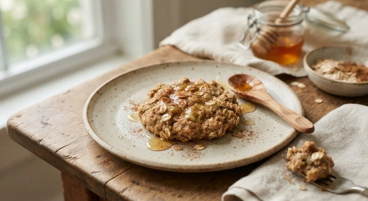 1 galleta de avena con miel