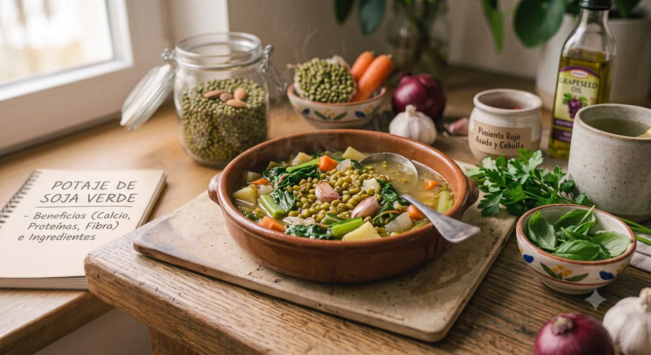 Potaje de Soya Verde