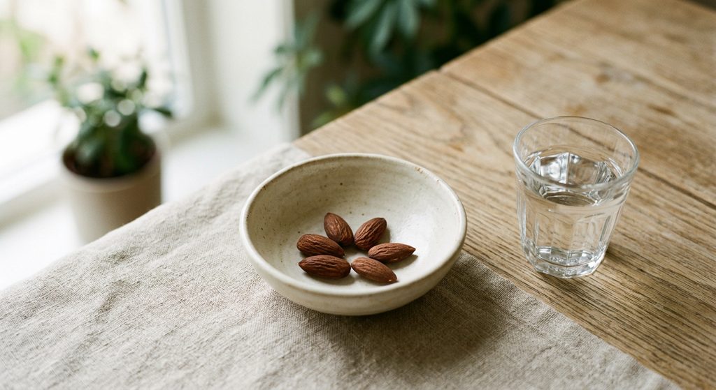 5 almendras