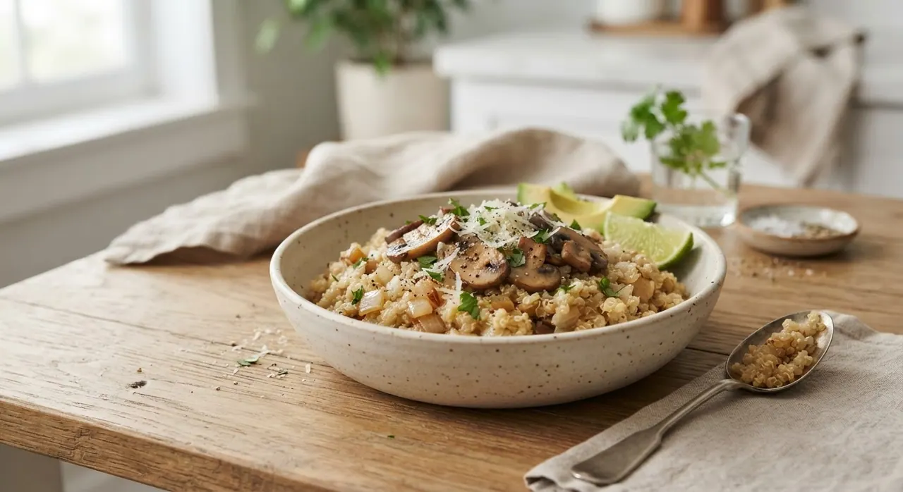 Risotto de quinoa