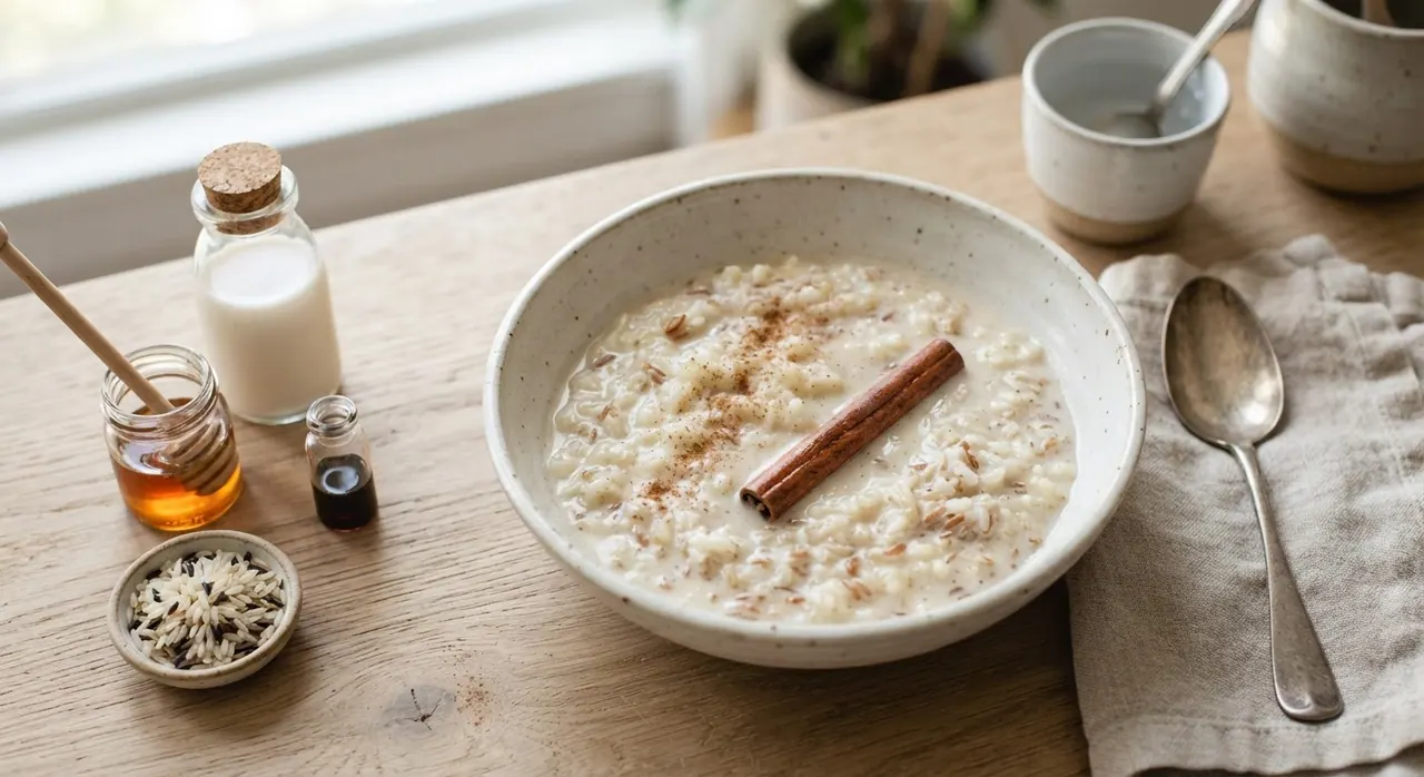 1 taza de arroz con leche vegano