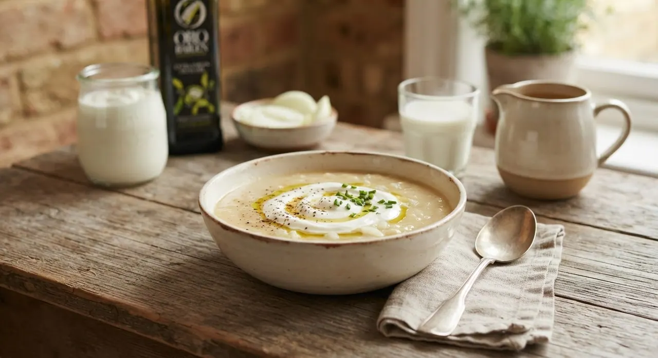 Crema de cebolla