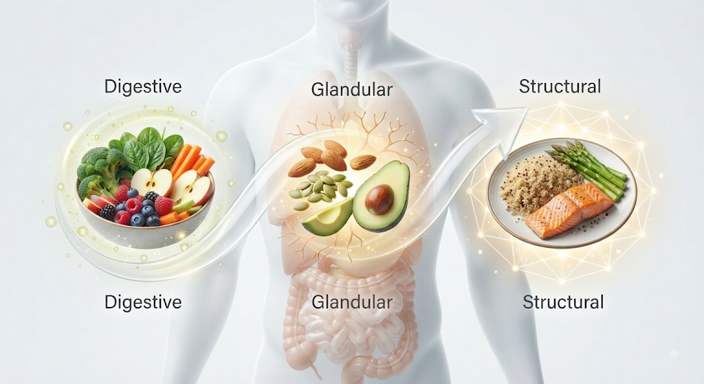 Orden correcto de la alimentación