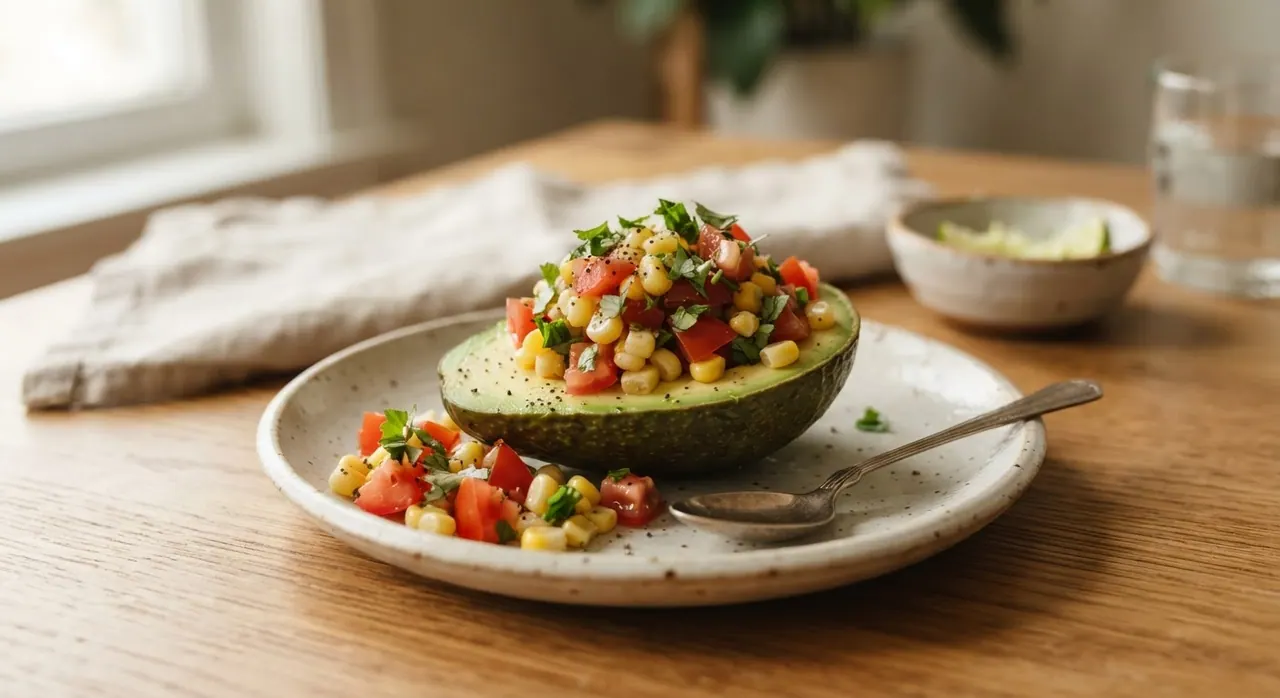 1 aguacate relleno vegano