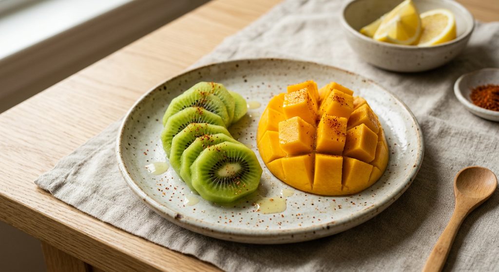1 kiwi o 1 mango