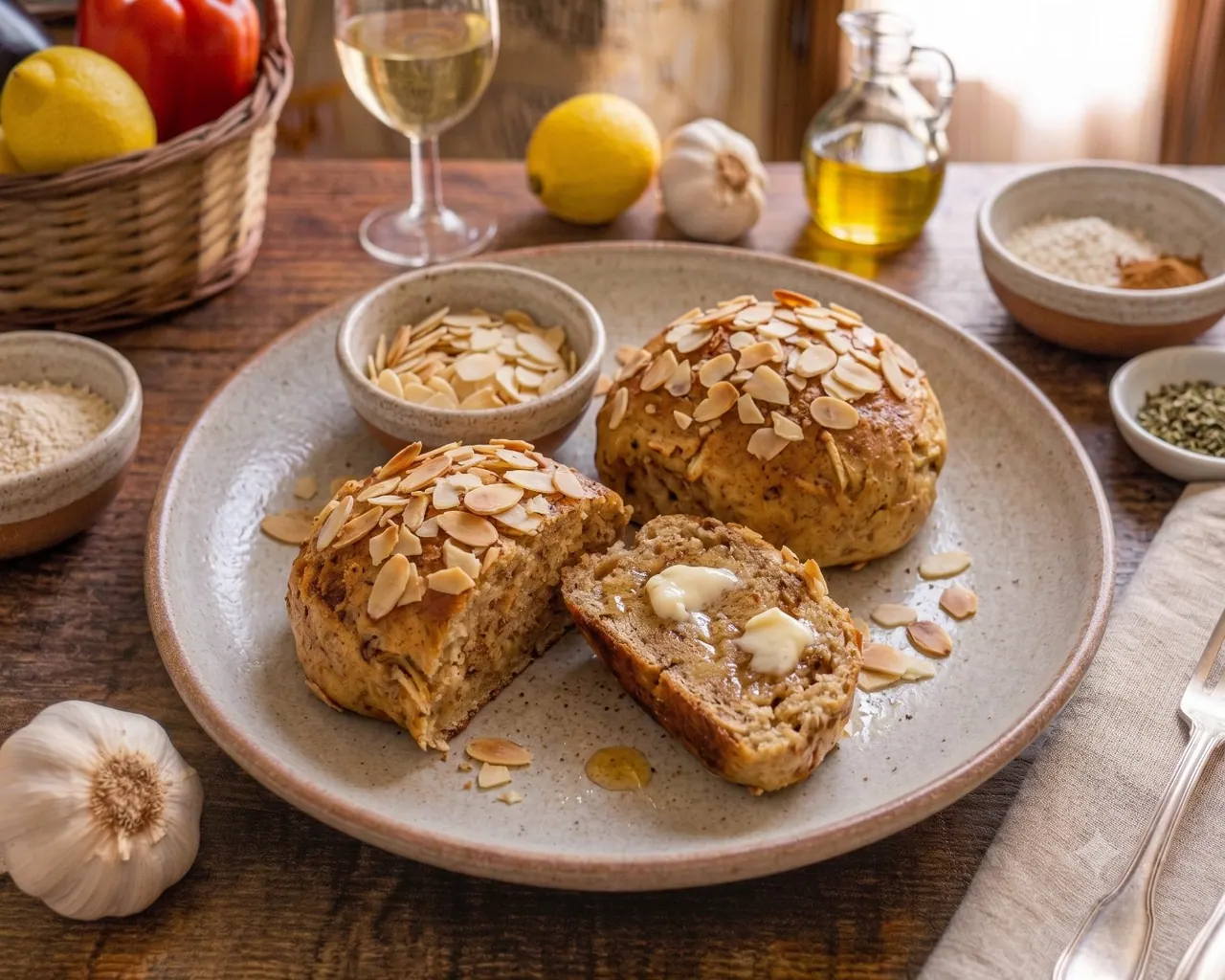 Bollos de manzana y canela