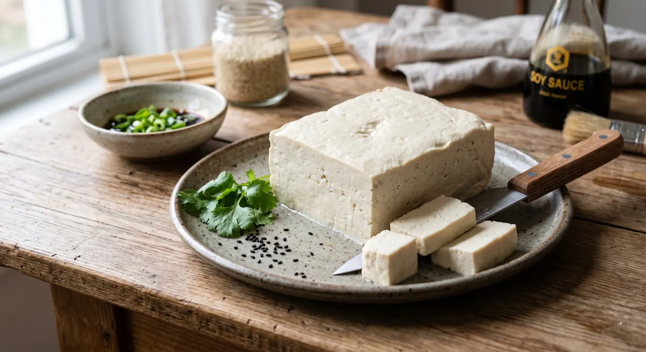 Queso de soja o tofu