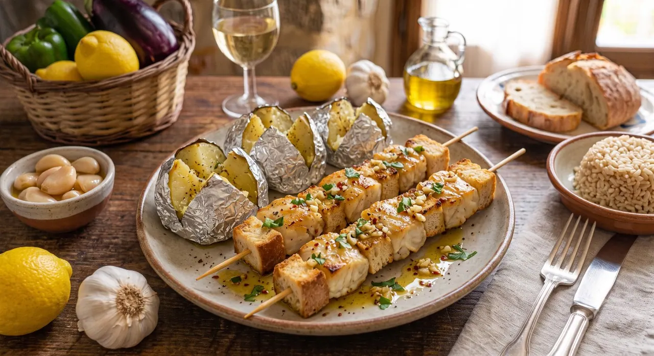 Brocheta de Bacalao